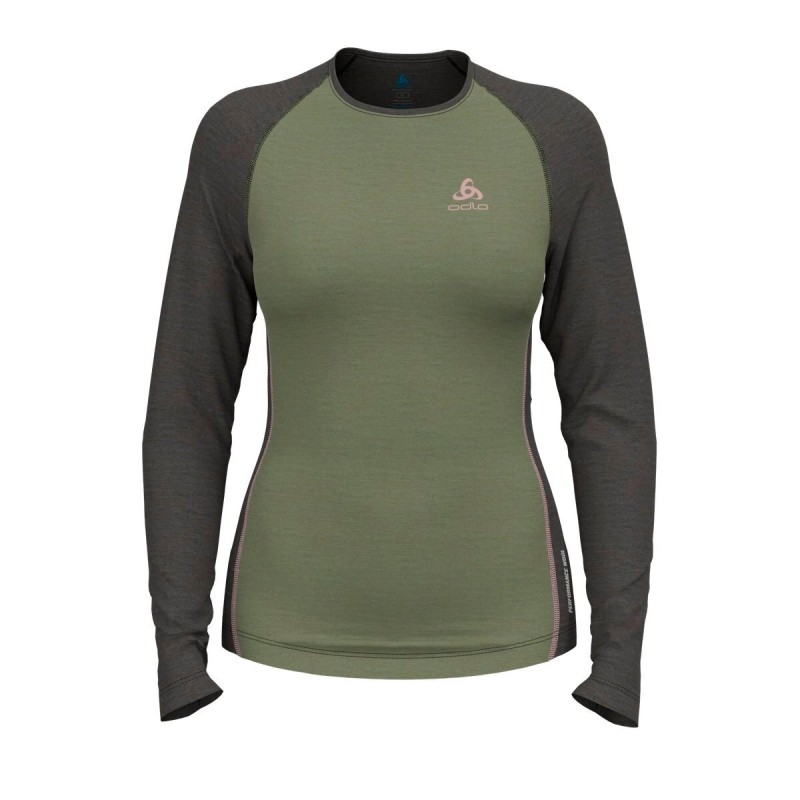 BL TOP CREW NECK L/S NATURAL P