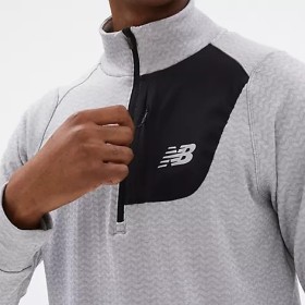HALF ZIP HEAT GRID
