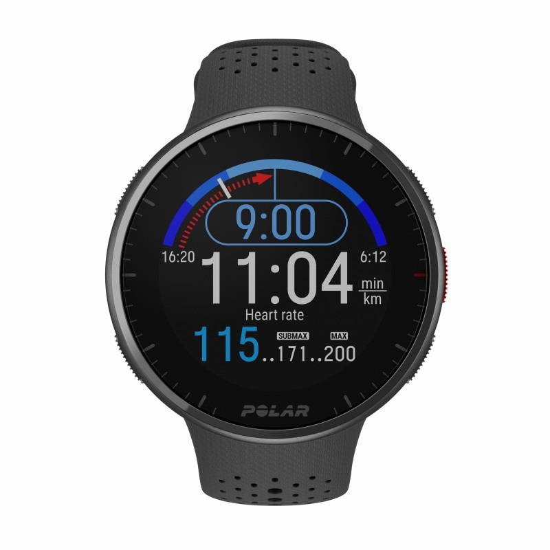 POLAR PACER PRO CARBON GRAY