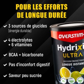 Hydrixir Ultra Menthe - Boisson énergétique - Format Boite 400g