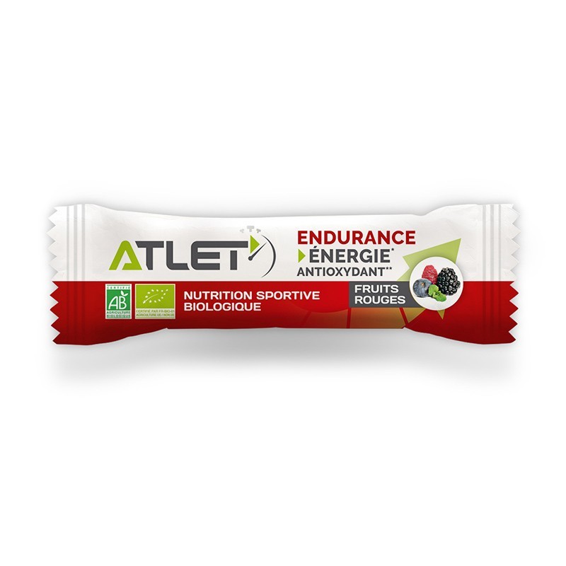 Barre énergétique Bio Saveur Fruits Rouge - 25g