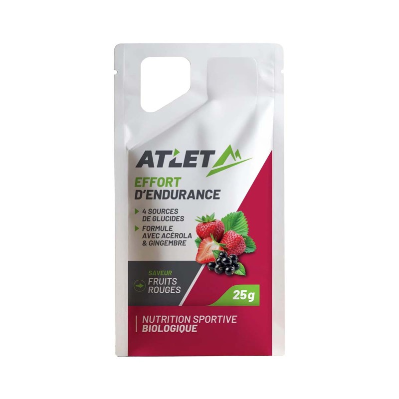 Gel énergétique fruits rouges bio - 25g