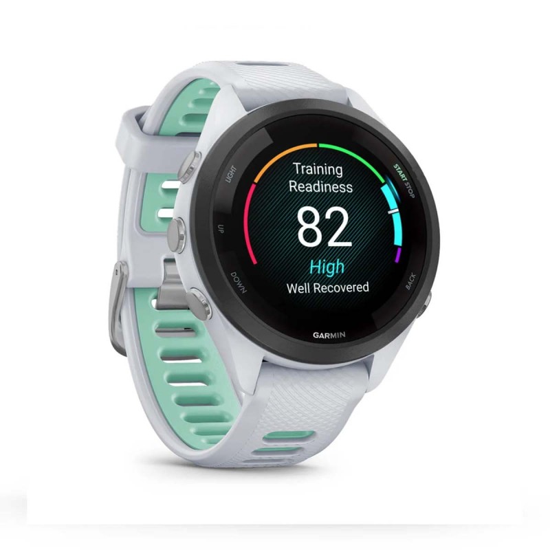 Forerunner 265 Music - Montre GPS connect&eacute;e Garmin - 42mm - Blanc