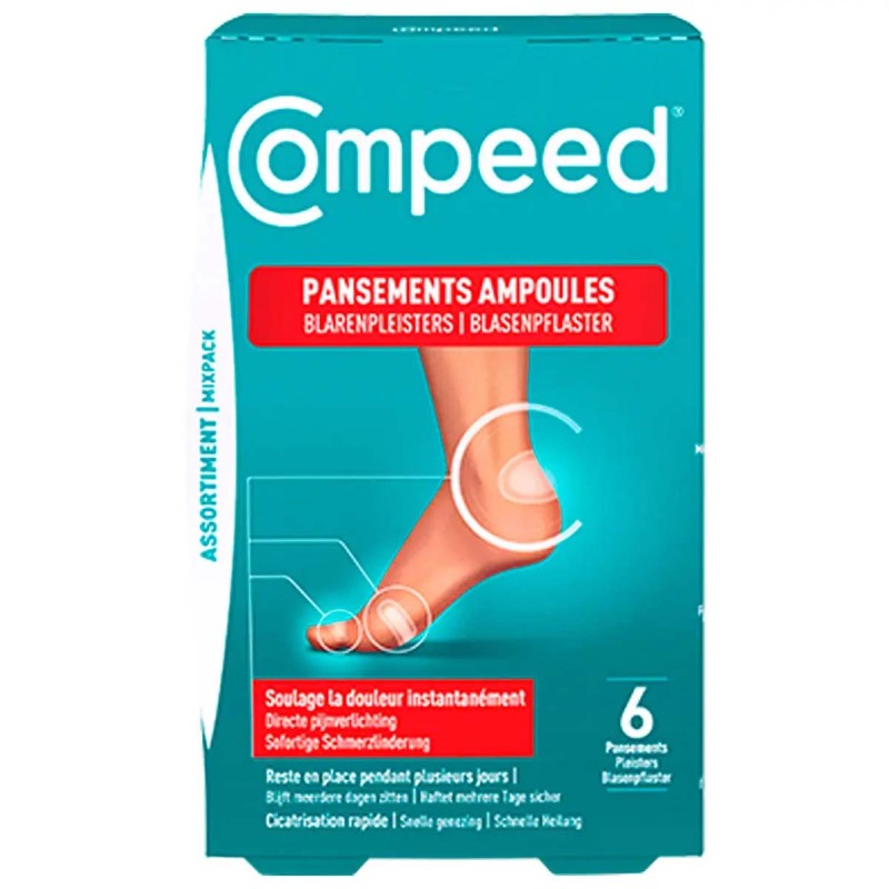 Assortiment de pansements Compeed Ampoule