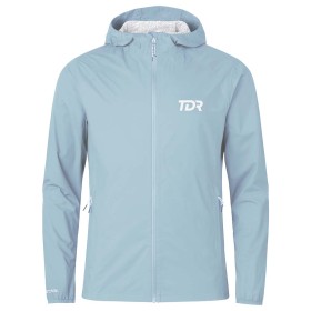 Veste trail running imperm&eacute;able pour Femme - Tissu Membrane - Bleu