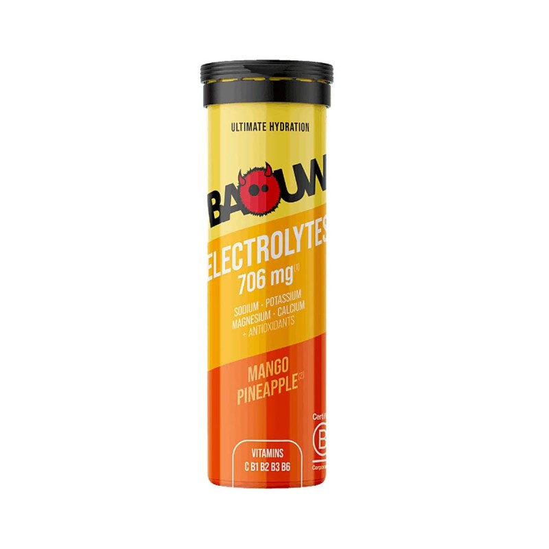 Tube de 10 Pastilles &Eacute;lectrolytes Mangue-Ananas