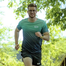Tshirt de running Homme TDR - Vert