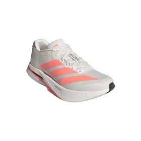 Adizero Boston 13 - Chaussure Homme - Off White / Lucid Orange / Grey