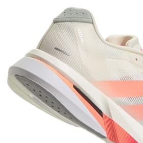 Adizero Boston 13 - Chaussure Homme - Off White / Lucid Orange / Grey