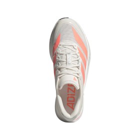 Adizero Boston 13 - Chaussure Homme - Off White / Lucid Orange / Grey