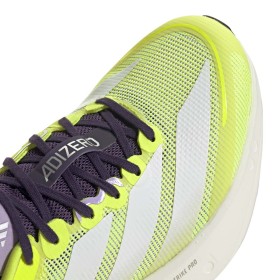 Adizero Boston 13 - Chaussure Femme - Cloud White / Royal Blue / Halo Silver