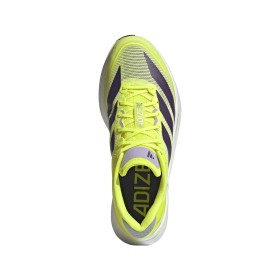 Adizero Boston 13 - Chaussure Homme - Solar Yellow / Aurora Plum / Powder Plum