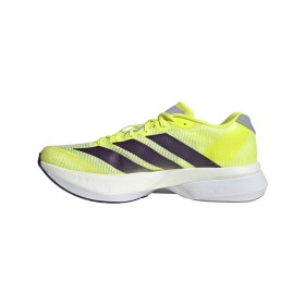 Adizero Boston 13 - Chaussure Homme - Solar Yellow / Aurora Plum / Powder Plum
