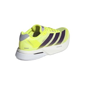 Adizero Boston 13 - Chaussure Homme - Solar Yellow / Aurora Plum / Powder Plum
