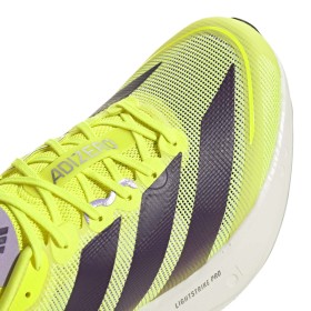 Adizero Boston 13 - Chaussure Homme - Solar Yellow / Aurora Plum / Powder Plum