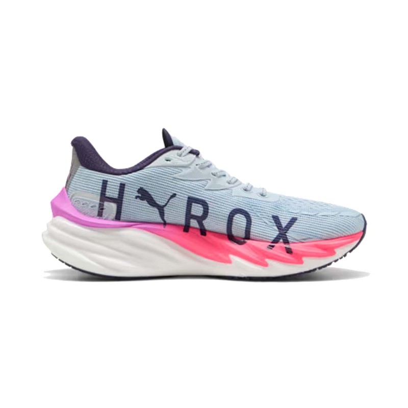 Chaussures de running Velocity NITRO 4 PUMA x HYROX Femme - Lucite Pure Pink / Deep Plum