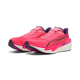 Deviate Nitro 4 Puma X Hyrox - Chaussure Hyrox Homme - Puma White / Electric Orchid / Pure Pink