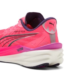 Deviate Nitro 4 Puma X Hyrox - Chaussure Hyrox Homme - Puma White / Electric Orchid / Pure Pink
