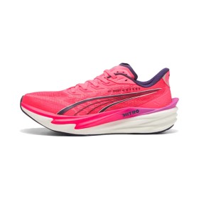 Deviate Nitro 4 Puma X Hyrox - Chaussure Hyrox Homme - Puma White / Electric Orchid / Pure Pink