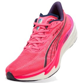 Deviate Nitro 4 Puma X Hyrox - Chaussure Hyrox Homme - Puma White / Electric Orchid / Pure Pink