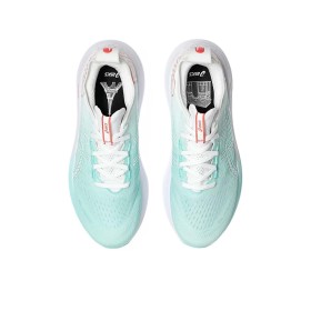 Gel-nimbus 27 - Chaussures de running Homme - Illuminate Mint / White