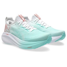 Gel-nimbus 27 - Chaussures de running Homme - Illuminate Mint / White