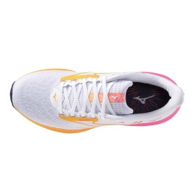 Wave Rider 29 - Chaussure Running Unisexe - White / Tang Orange / Pink Tetra