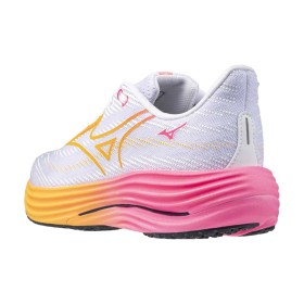 Wave Rider 29 - Chaussure Running Unisexe - White / Tang Orange / Pink Tetra