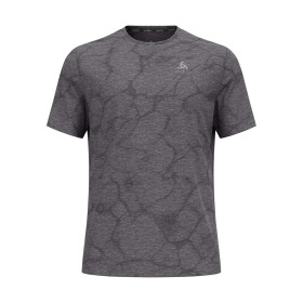 T-shirt de running technique Zeroweight Engineered Chill-Tec pour Homme - Black Melange
