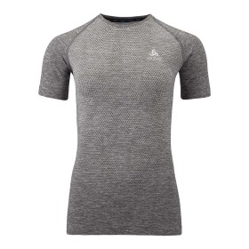 T-shirt de running Femme sans coutures Essentials - Stone Grey Melange